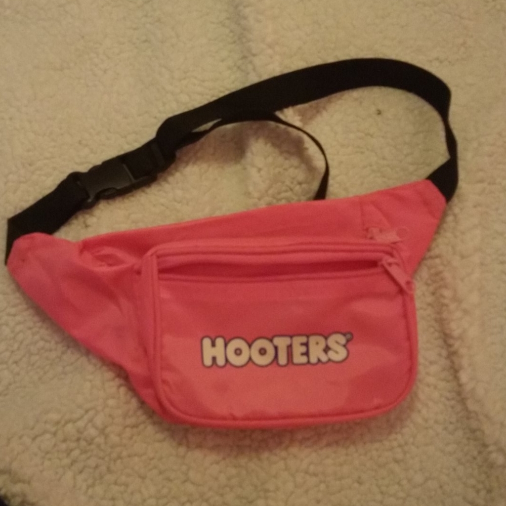 Neon Pink Hooters Fanny Pack